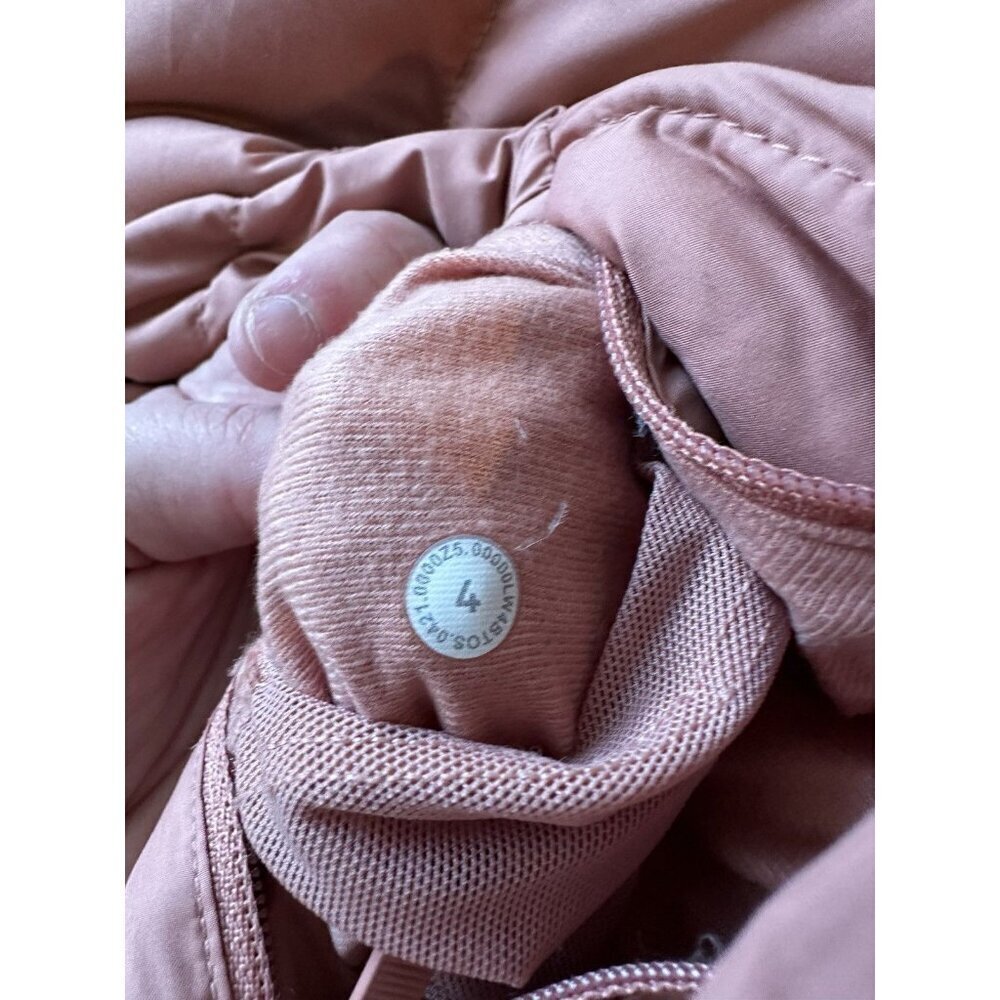 Lululemon Wunder Puff Cropped Jacket in Pink Clay Size 4 - Picture 12 of 14
